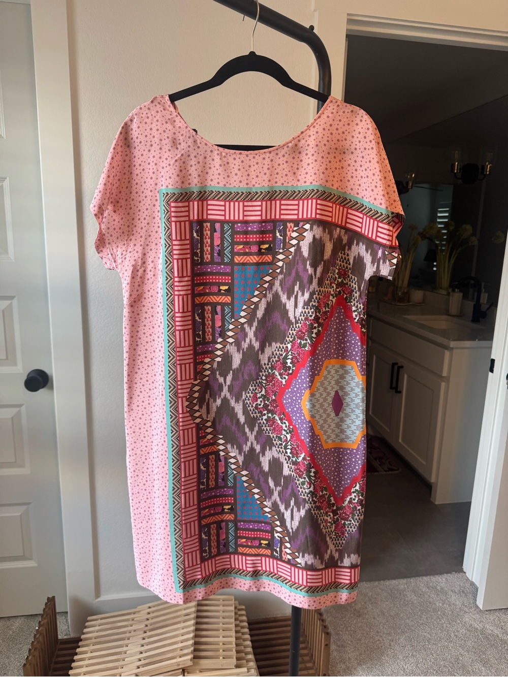 Anthropologie Heyhoe Multicolor Printed Shift Dress - Women